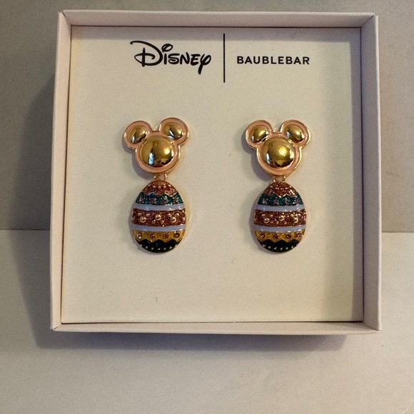 Disney BaubleBar Mickey Earrings - Picture 2 of 2